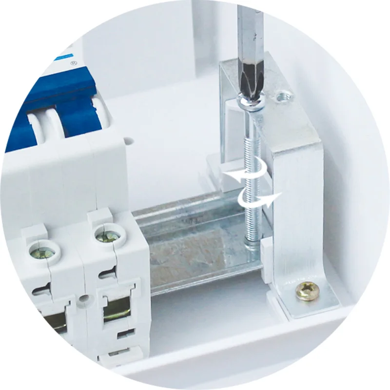 Chunxing ABS 10 Way Circuit Breaker Electrical Equipment Supplies Plastic Enclosure Electrical Power Distribution Box