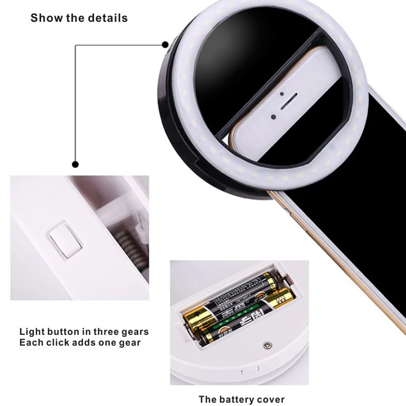New Arrivals 2020 Selfie Ring Light 18 Inch Rechargeable Led Light For Phone Ring Light