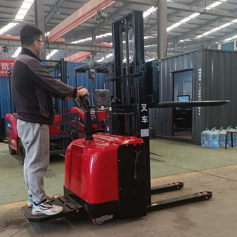 New  Small Electric Forklift 1000/1500/2000kg Lifting 1.6/2/3/3.5 Meters Easy Operate