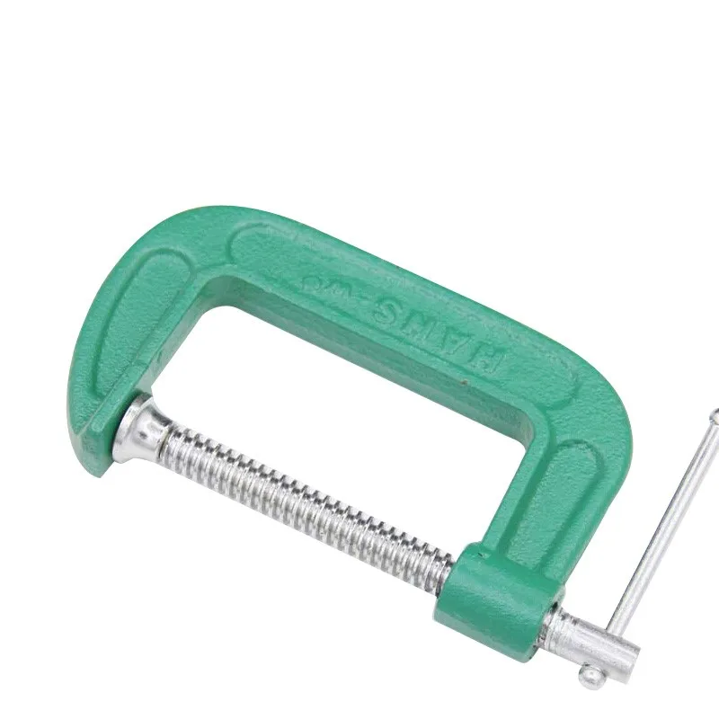 Горячая Распродажа, высококачественный C-образный зажим HANS.w, зажим из ковкого железа в форме буквы G, зажим для открывания челюсти для домашнего ремонта и ручных инструментов
