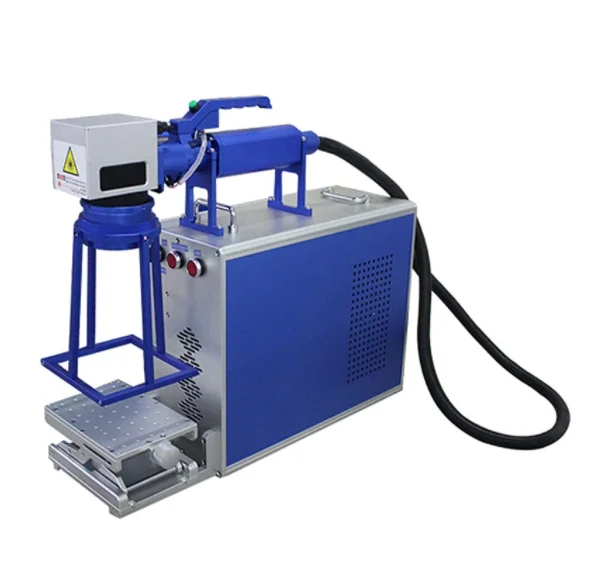 DIAOTU Handheld Fiber Laser Nameplate Marking Machine 20W/30W/50W Max Raycus Laser Engraving Machine