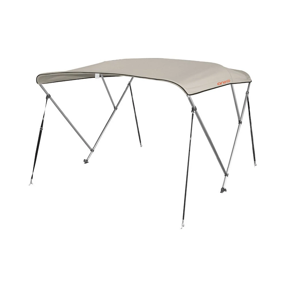 
Chinese manufacturer supply 3 Bow Bimini Top Boat Cover with Aluminum Frame 