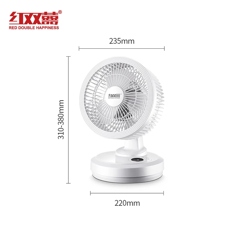 8 inch oscillating air circulation desk table fan