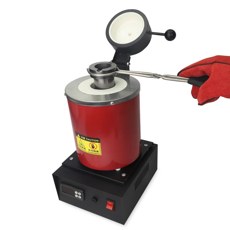 Mini gold melting furnace 1400W Gold Melting Furnace Gold melting furnace for sale