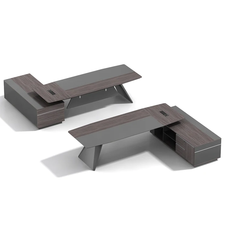 High Quality Cheap Simple Design Wooden Modern Furniture Executive Office Desk Set