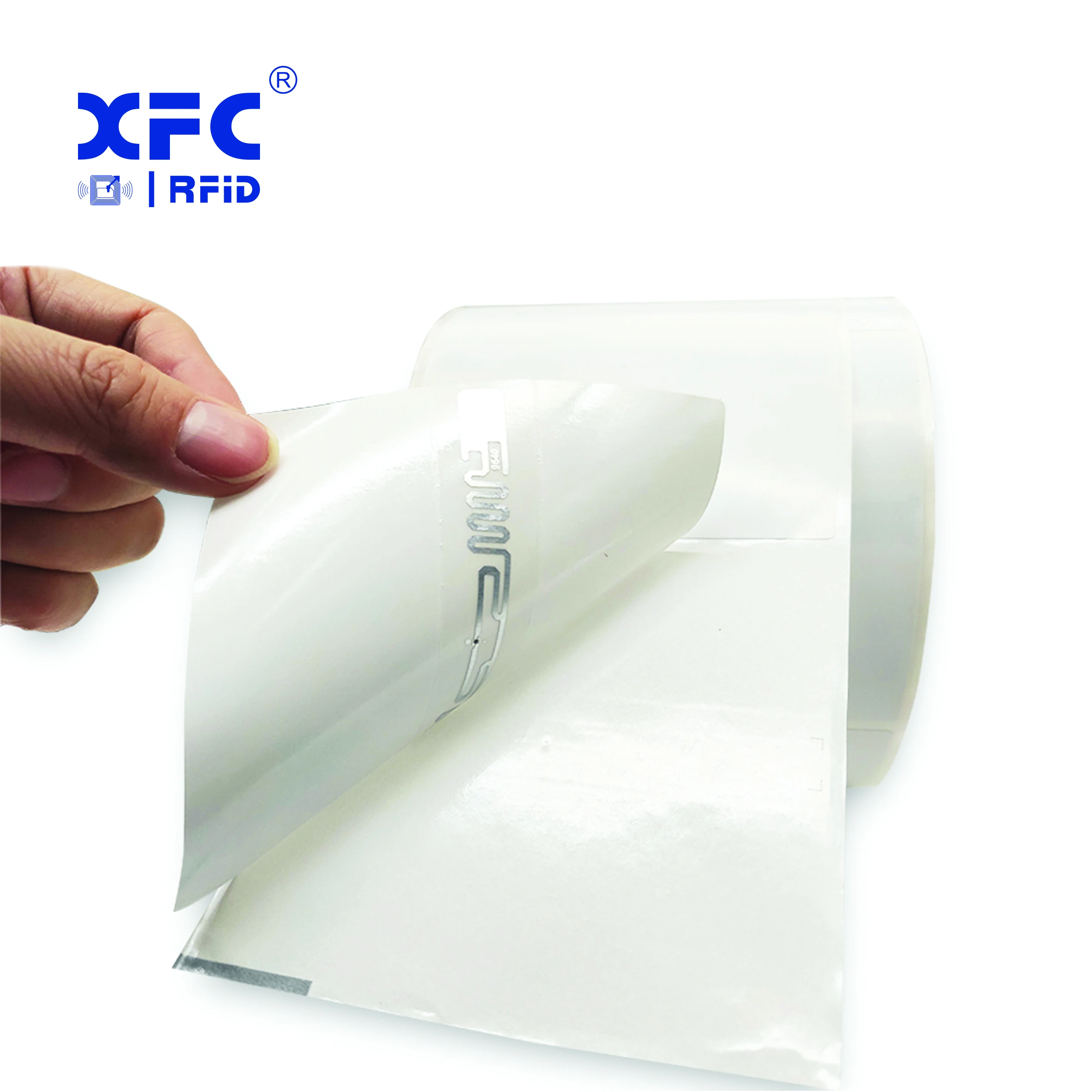 Printable UHF RFID Paper Label tags rfid Warehouse Asset Production Line Management label with sticker rfid uhf label tags