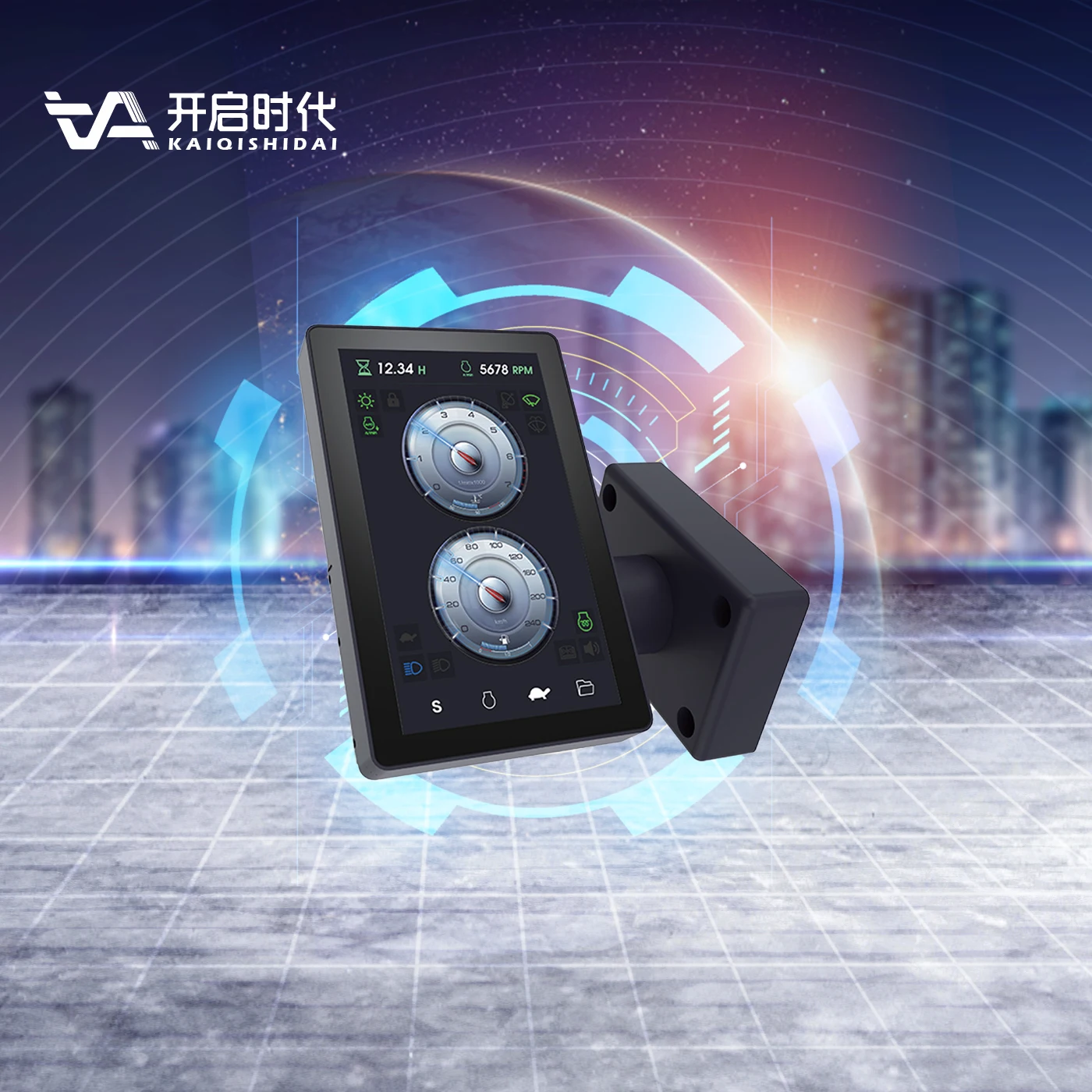 Digital Programmable Logic Controllers Display Custom 7-inch touch display Terminal mobile machine