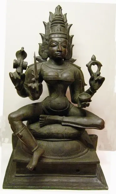 Shengye Sculpture Dojasenba Statue The Vajrayana Buddha statue of Tibetan Buddhism Purifies the bronze Buddha statue of India