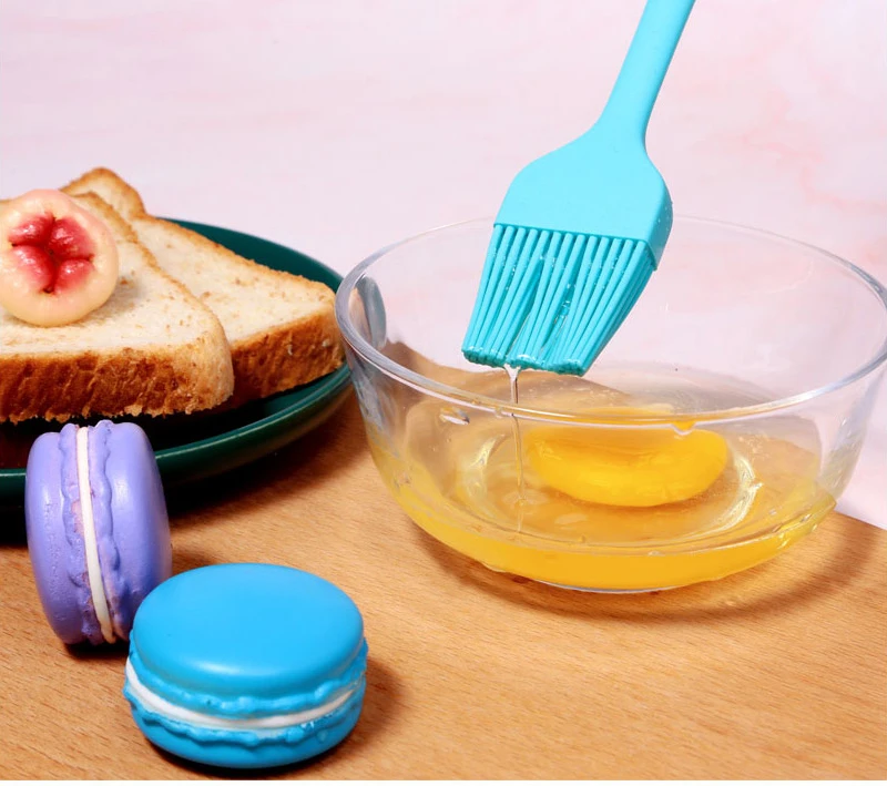 Красочные пищевого класса BPA бесплатные кухонные ножи 3 шт. силиконовая кухонная посуда для выпечки