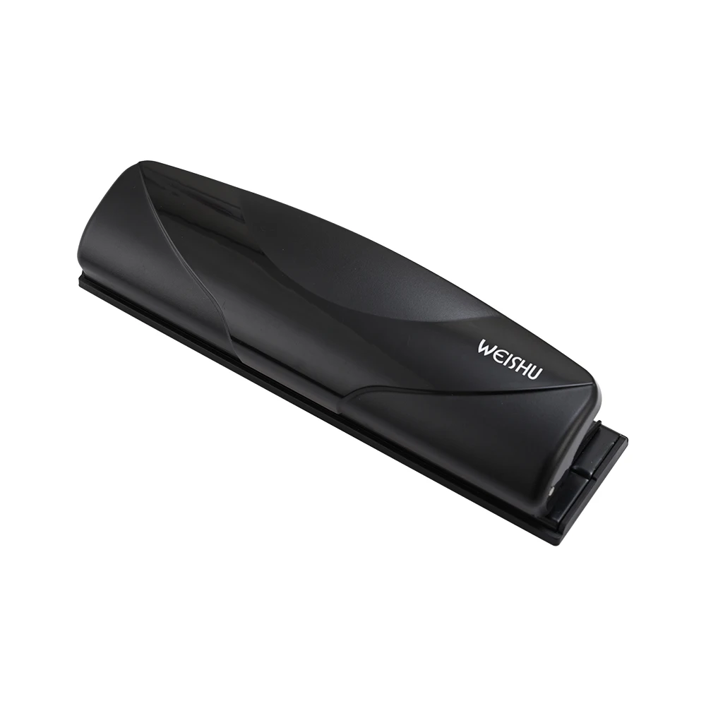 Craft Paper Punch Metal Bag OEM Box Packing ajustable paper hand lever mushroom custom 3 paper hole punch