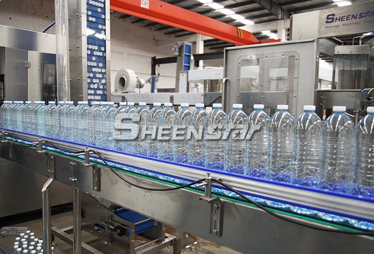 Automatic automatic table water mini bottle filling machine line