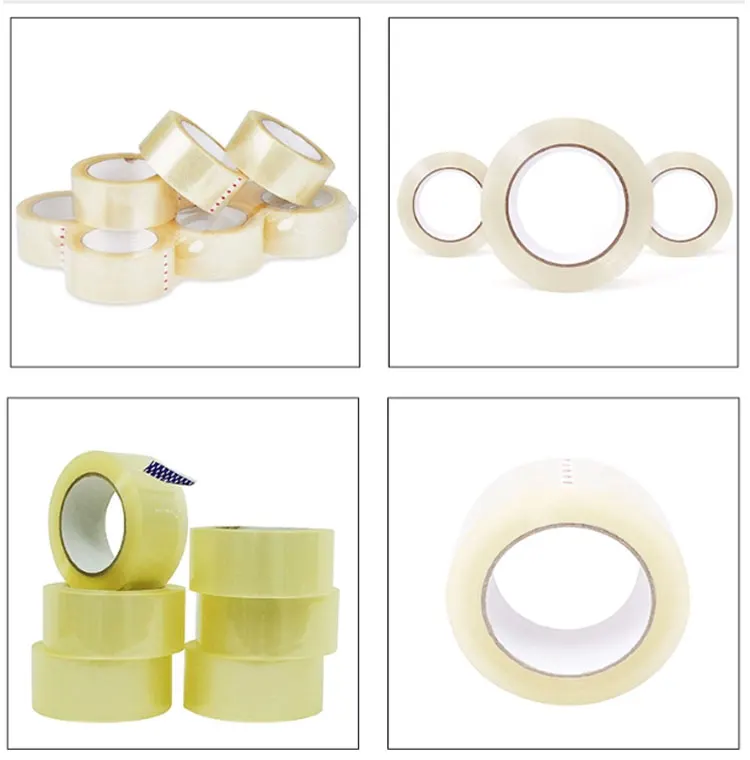 
Carton Bopp Adhesive Shipping Sealing Tape Transparent Bopp Super Clear Self Adhesive Package Color Opp Packing Tape 
