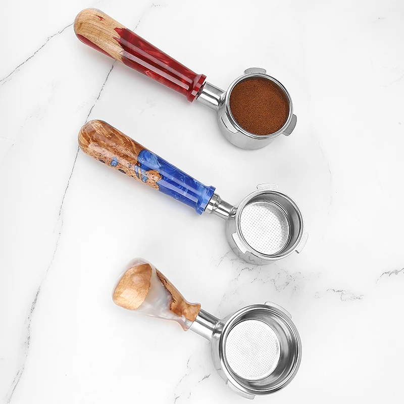 Calibrated Pressure Tamper for Espresso Coffee Tamper Set Resin Handle Stainless Steel Base Espresso Coffee Tamper Set