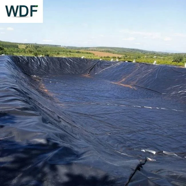 Рыба креветка ферма пруд лайнер черный 0 5 мм пластик HDPE геомембран пластиковая пленка hdpe damliner цена