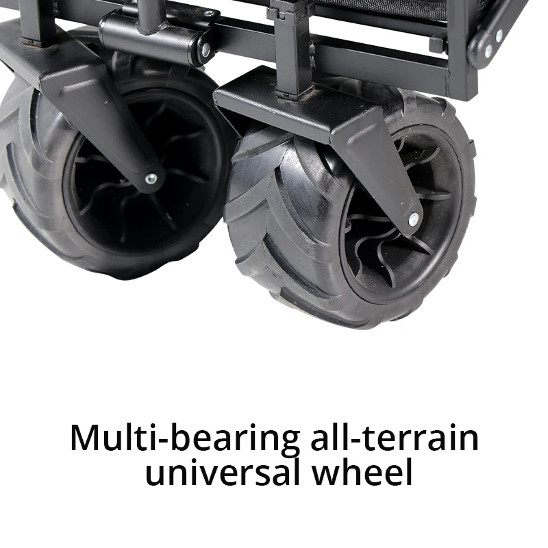 Foldable Custom OEM Collapsible Outdoor Garden Picnic Trolley Wagon Camping Cart