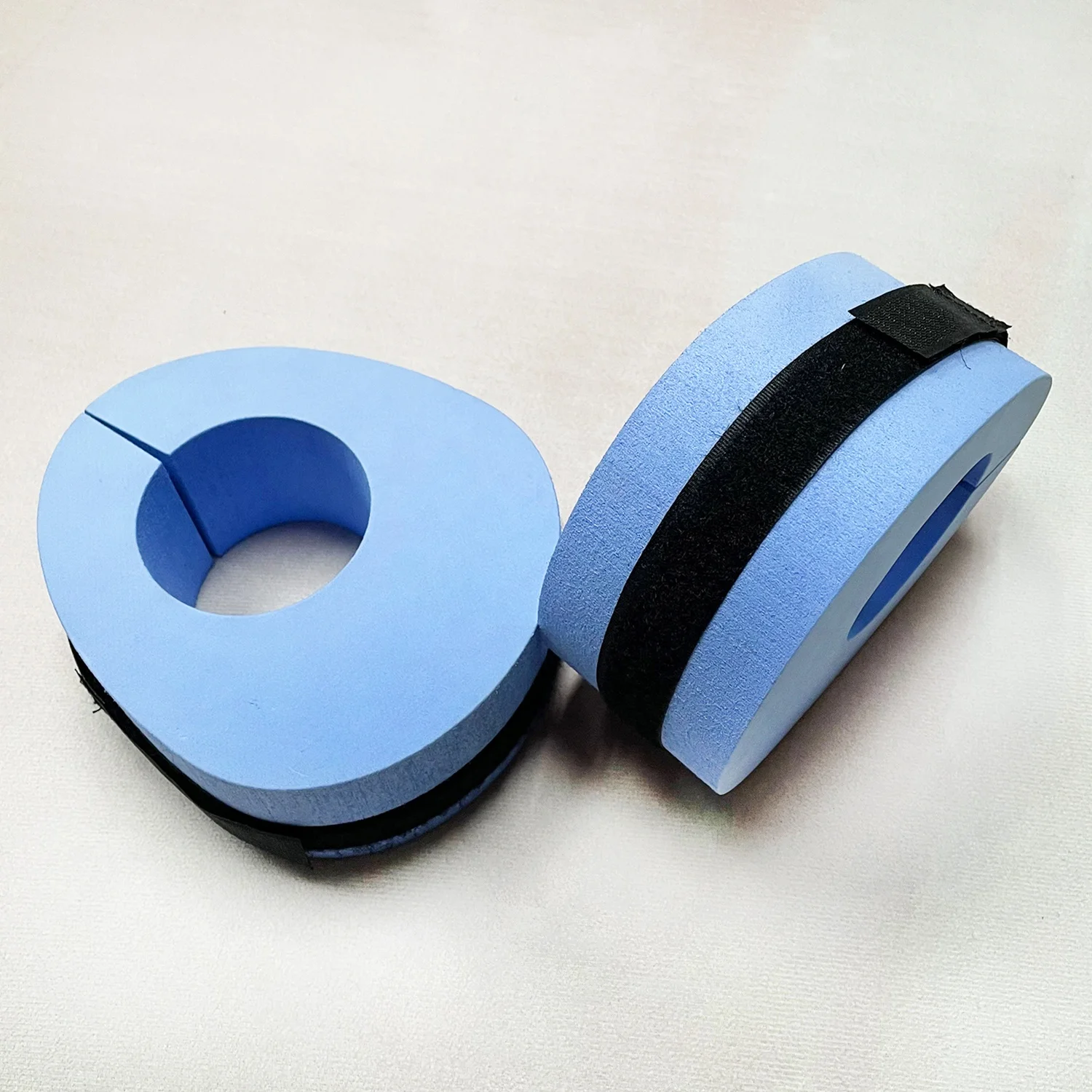 HUNLON Foam Swim Aquatic Cuffs,Water Aerobics Float Ring with Buckle for Arm Wrist Swim Fitness Training Swimming Ankle  Cuffs