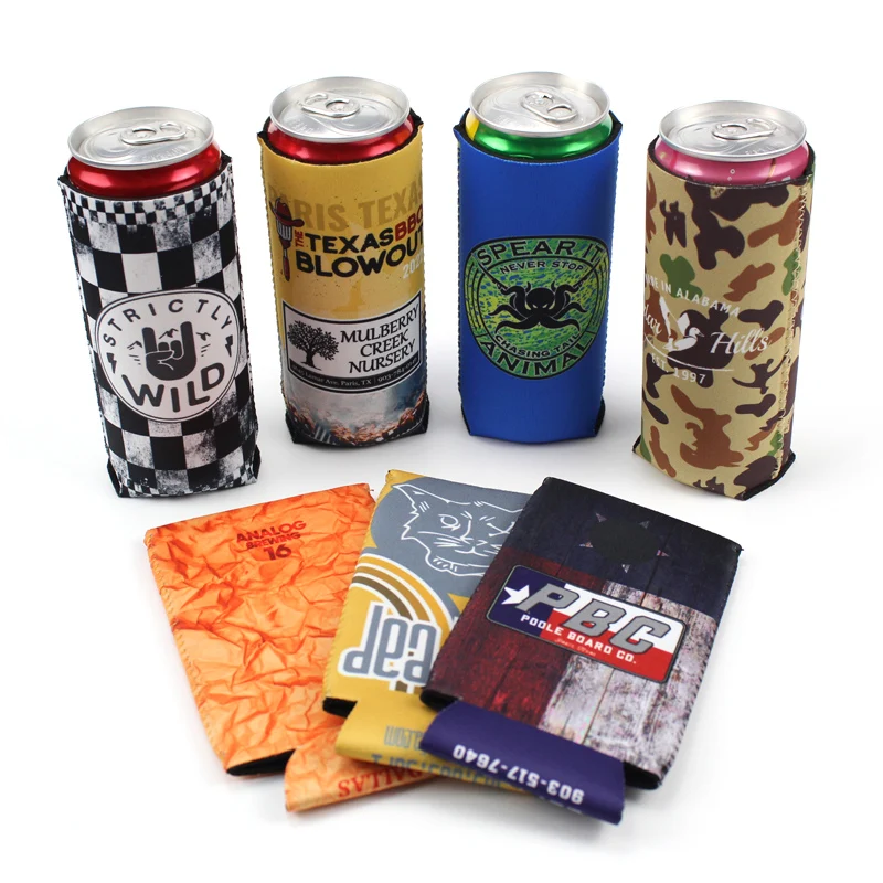 High quality Neoprene Beer can cooler cover sleeve with custom LOGO