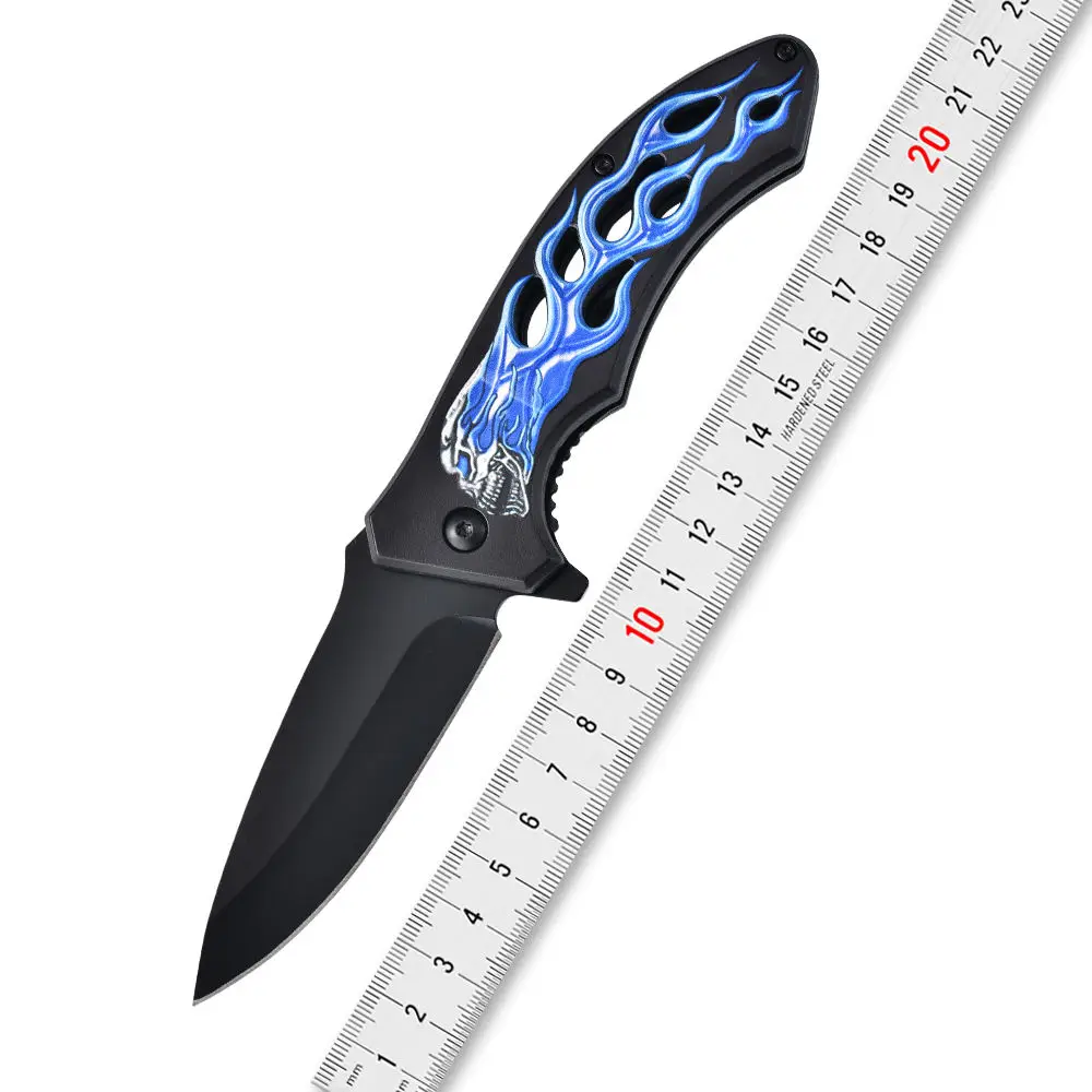 High Hardness Camping Swiss Multi-function Survival Folding Pocket Knife With Plastic Handle
