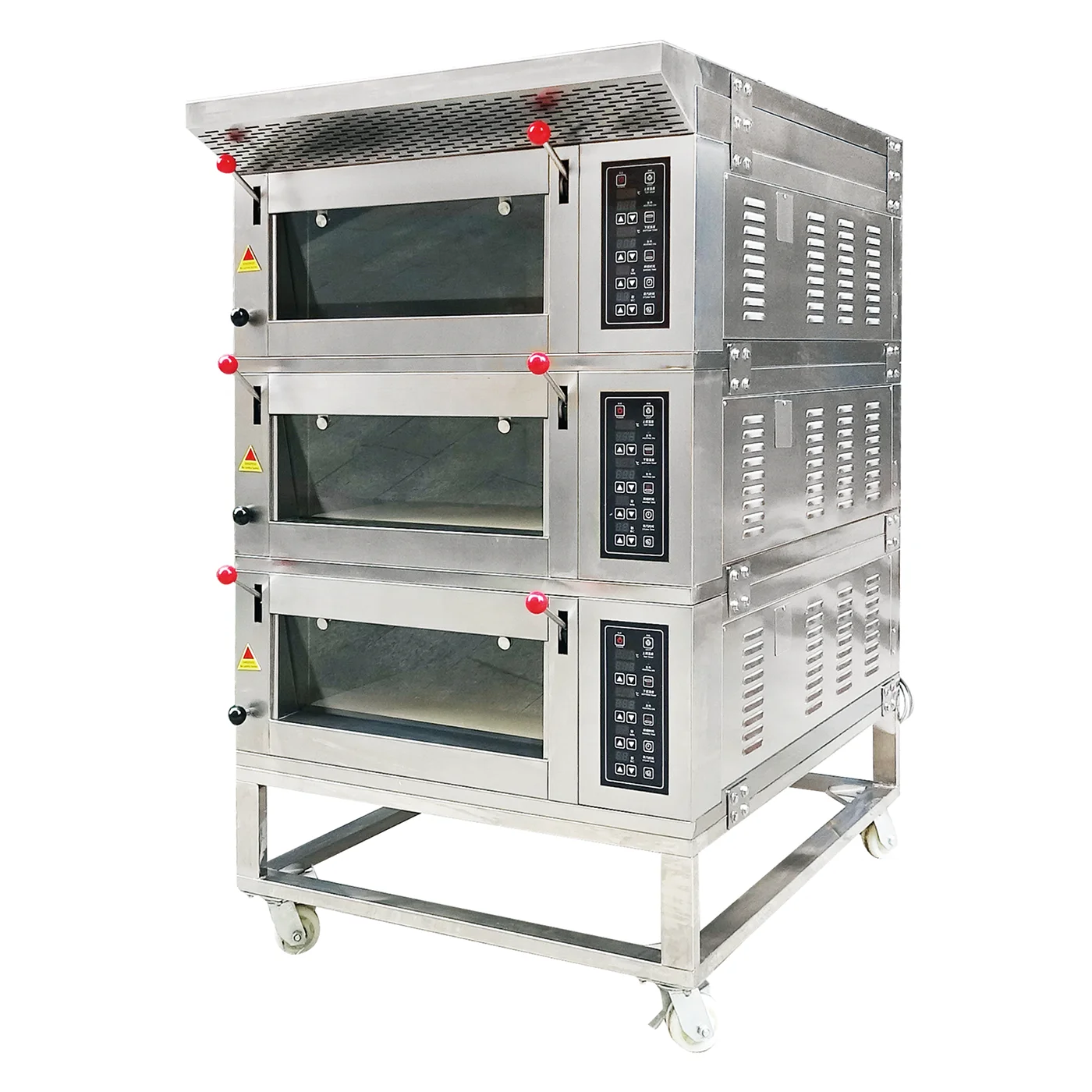 2024 YXD-F60A Electric Bread Baking Machine Bakery Commercial Industrial Deck Oven