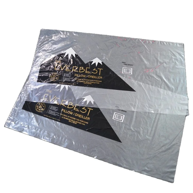 Wholesale Clear Plastic Recycled Ldpe Gravure Printing pillow packaging bag