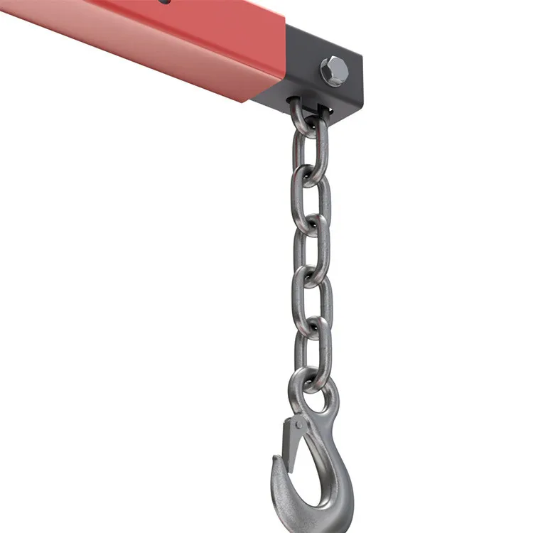 Heavy Duty Strong 2 Ton Hydraulic Engine Crane Small Mobile Pickup Truck Lifting for Auto Professional Maintenance
