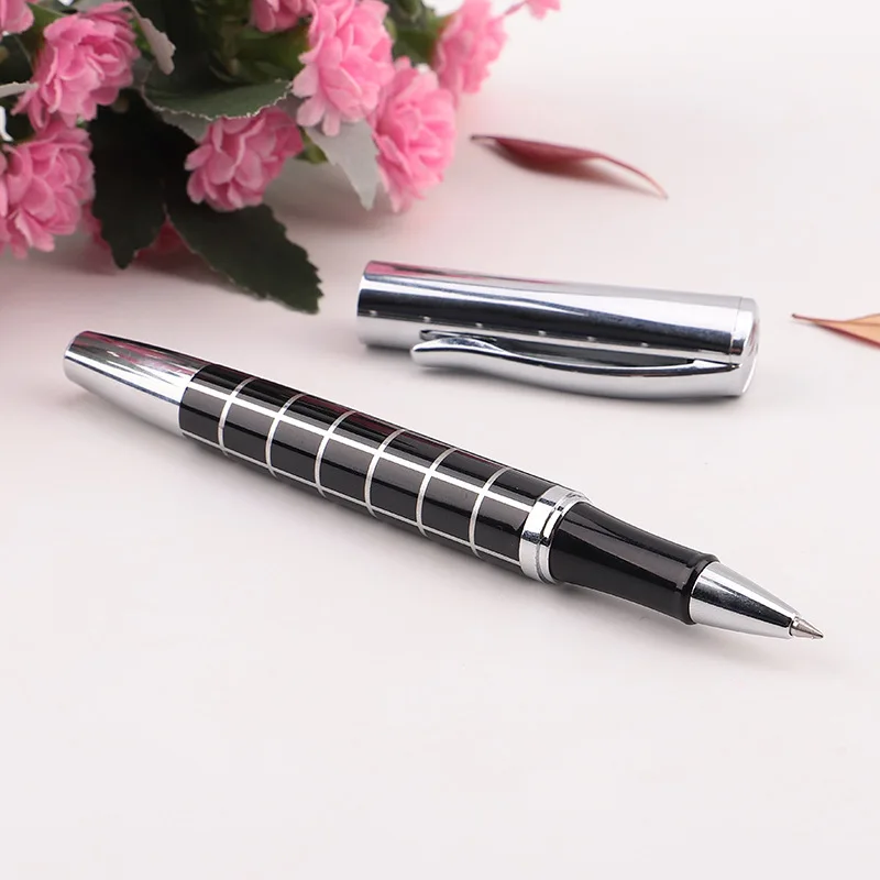 New simple fashion beautiful gel pen lubrication nib comfortable feel metal  Business pen
