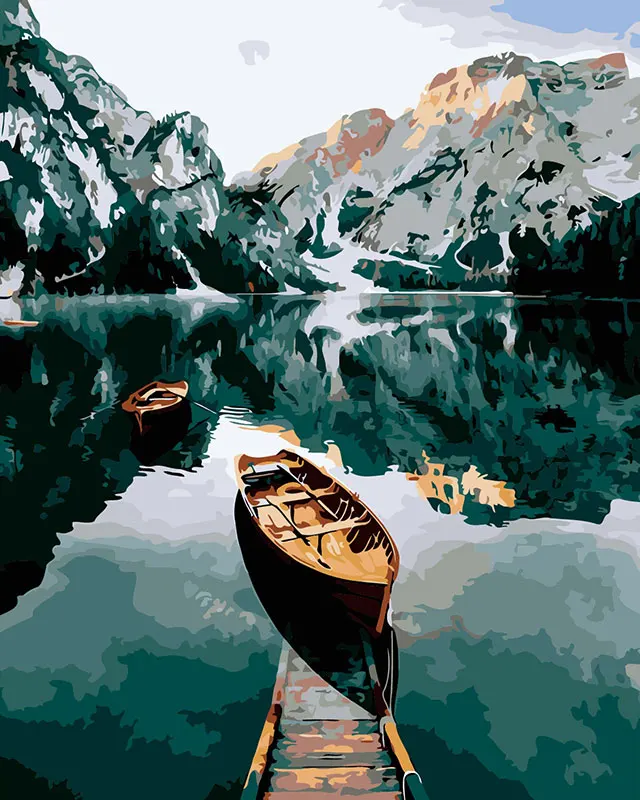 Diy Painting By Numbers Wholesales Scenery Paint By Numbers customize canvas Painting With Frame Custom For Adults