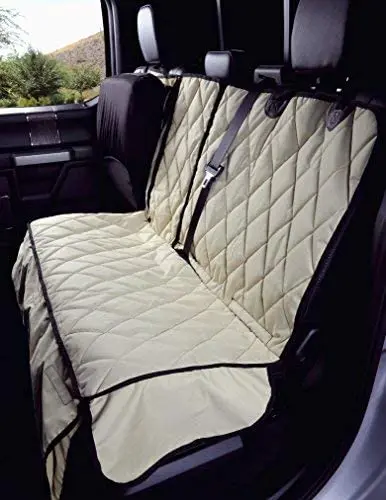 Wholesale Manufacturer 100% Waterproof Dog Car Seat Hammock Cover with Side Flaps Scratch-proof Pad Protector 4 Layers Oxford