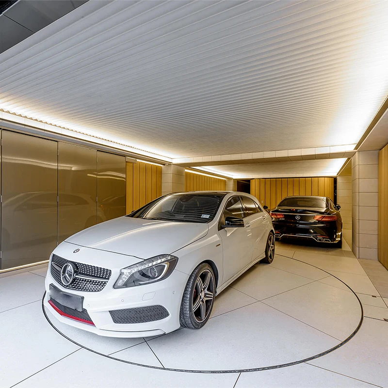 Ce certificated small electric car turning device rotating platform auto park turn table Electric vehicle rotating platform