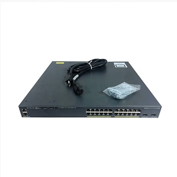 WS-C2960XR-24PD-I Original Cat alyst 2960XR 24port PoE Gigabit Ethernet SFP IP Lite switch