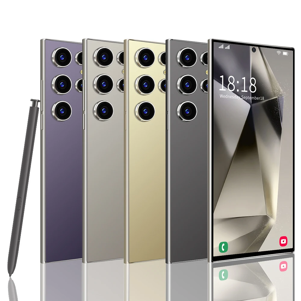 2024 Original S24 ULTRA Smartphone New Arrival 16GB+1TB S24 ULTRA Unlock Android Mobile Phones