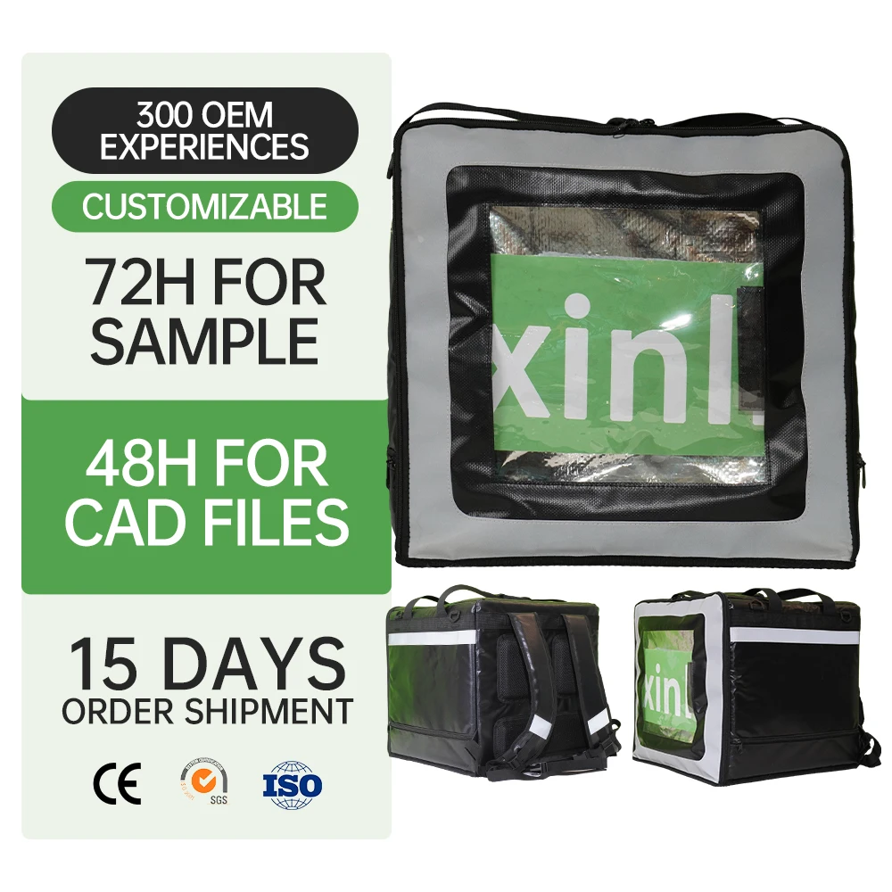 Thermo Insulated Cooler Bag Backpack Cool and Convenient for Food delivery Cooler Bags