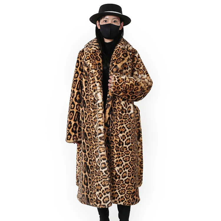 Elegant Breathable Mink Fur Coat Anti-wrinkle Long Mink Fur Coat For Ladies