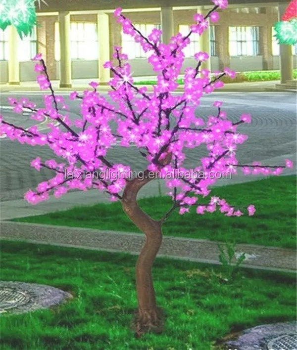 Artificial trees 2014 new product LED tree light artificial cherry flowers led christmas lights wholesale