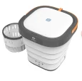 Moyu Fourth Generation Folding Mini Washing Machine Portable Laundry Dehydrated Washing Machine For Baby Clothes Socks Underwear