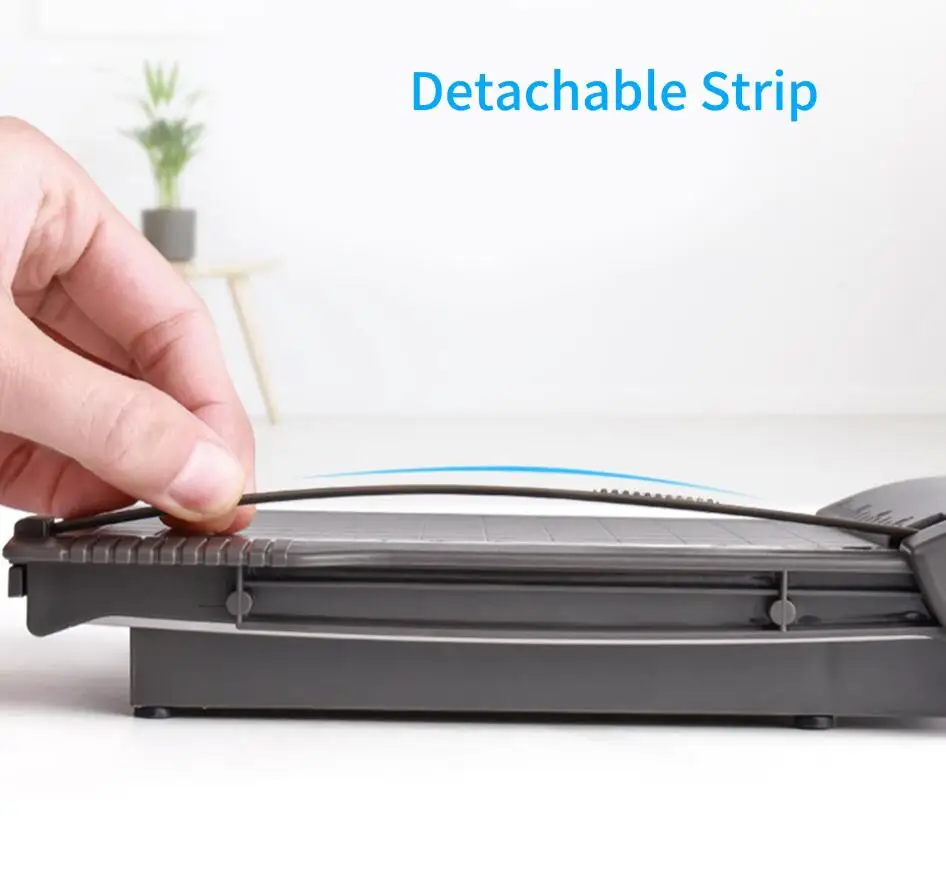 Mini Paper Trimmer Guillotine Cutter 6 Inch (160mm) Cut Length Desktop Paper Cutting Machine with Security Cutter Head for Craft