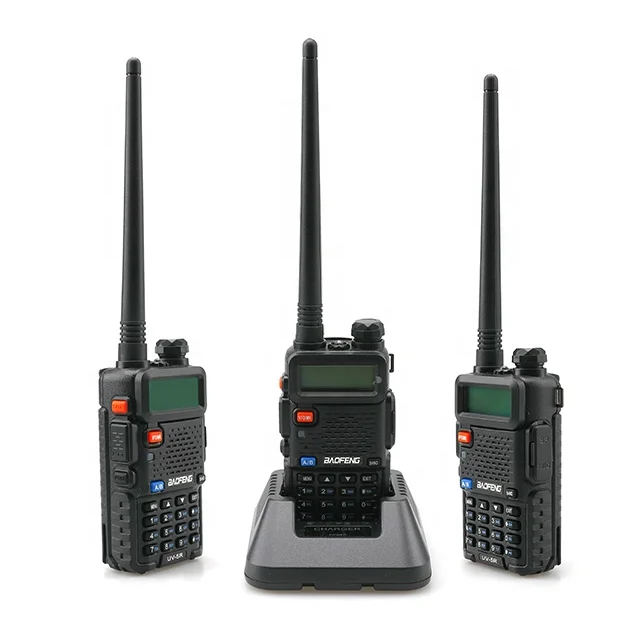 Baofeng производитель UV-5R 5-ваттный радиоприемопередатчик baofeng 5R uv-5r мобильное двухстороннее радио портативная рация