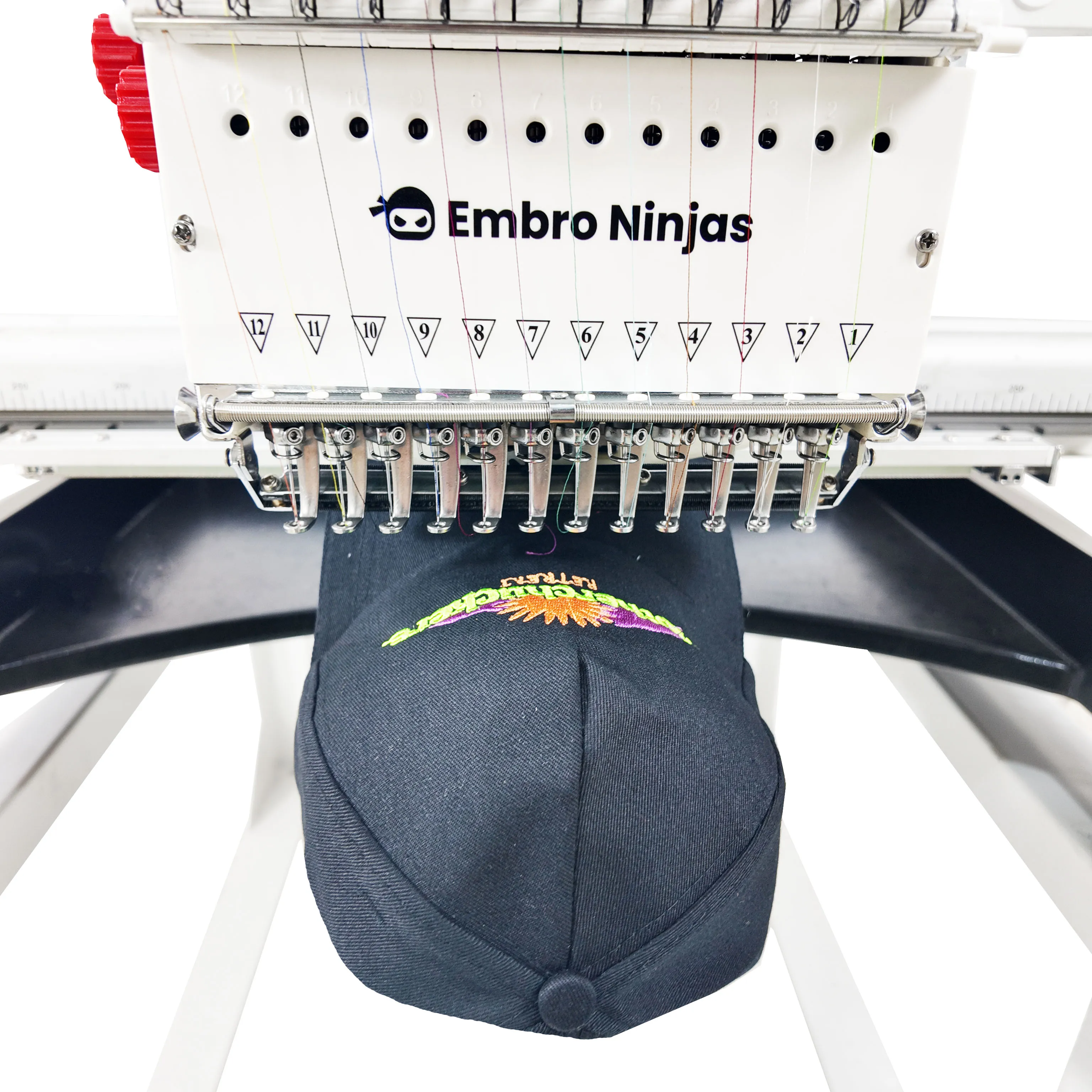 Универсальная швейная машина Embro Ninjas вышивка кружевом и бусинами с блестками