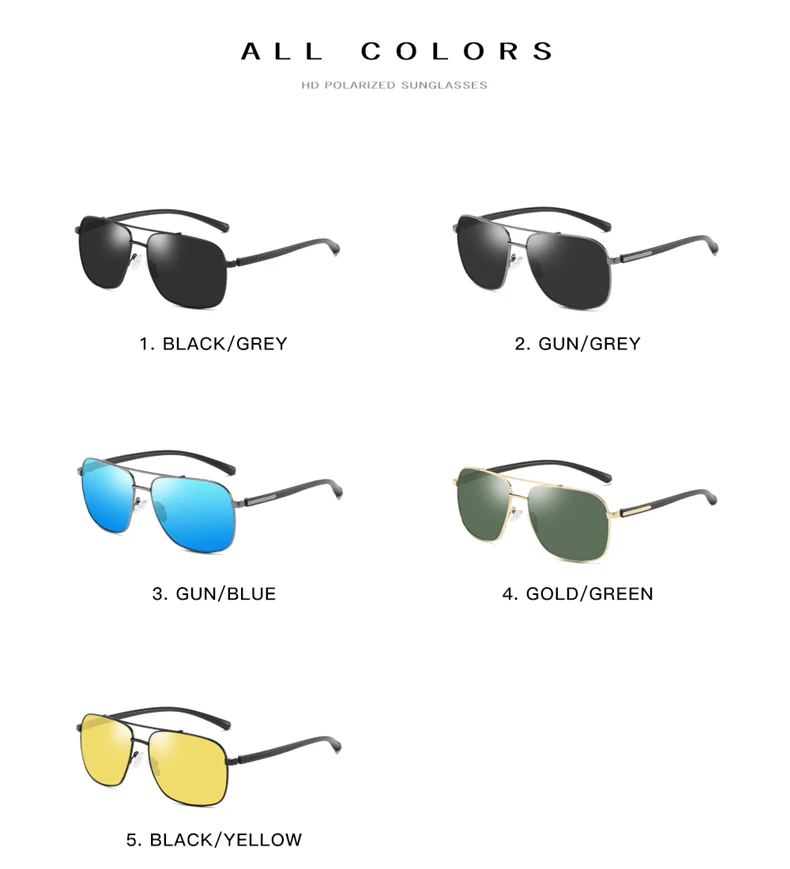 Top notch original factory men high quality metal sunglasses polarized cat 3 uv400 sunglasses uv400 polarized driving glasses