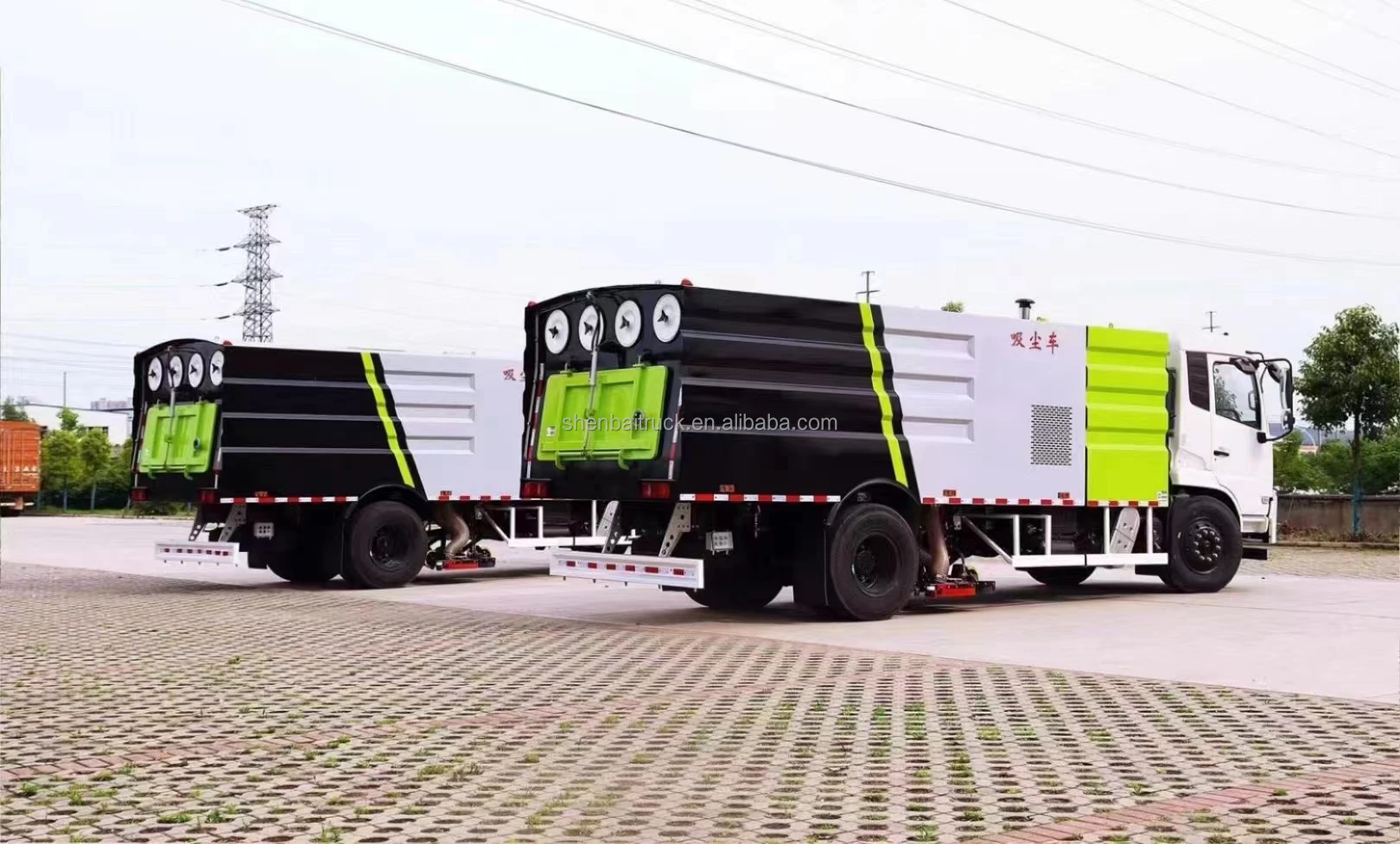 Dongfeng 4x2 New Energy Electric Municipal Sanitation Washing Street Sweeping Vehicle Road Dust Vacuum Cleaning Sweeper Truck