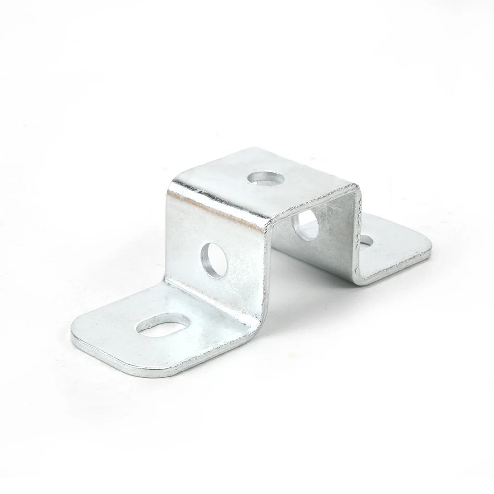 Qipe High quality easy to use carbon steel galvanized pipe saddle clamps