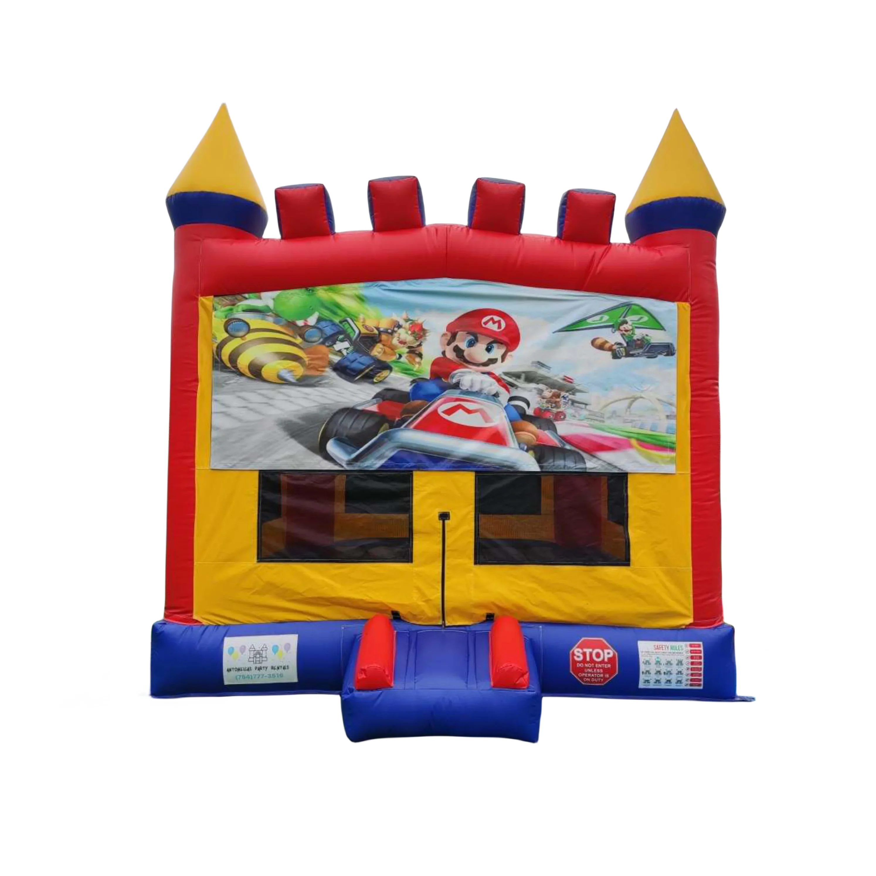 Commercial Kids Moon Inflatable Moonwalk Jumper Bouncer Bouncy Castle Jumping Commercial Bounce House Party Rentals