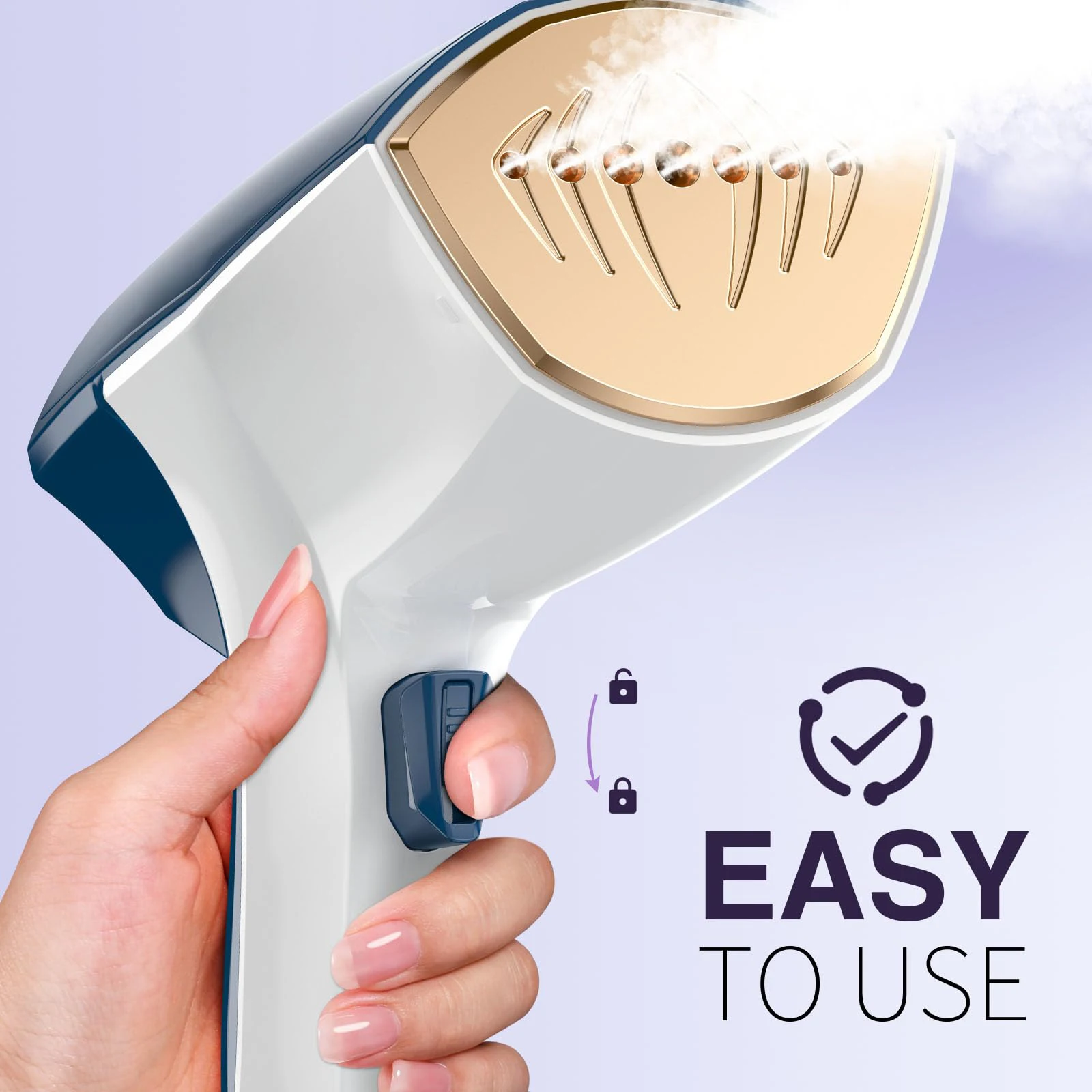 Premium High Grade  Garment Steamer Suitable For Flat and Hanging Iron with Anti Overflow Design