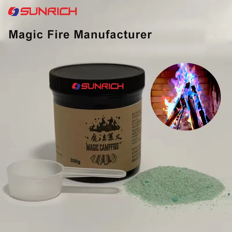 Coloured Flame Factory Bonfire Xmas Fireplace Magical Mystical Flames Magic Fire