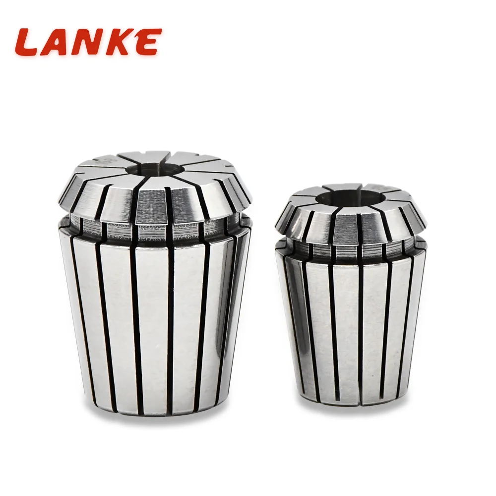 Lanke High Precision Accuracy 0.008mm Er25 Er32 Collet Er Milling Drilling Spring Chuck Collet
