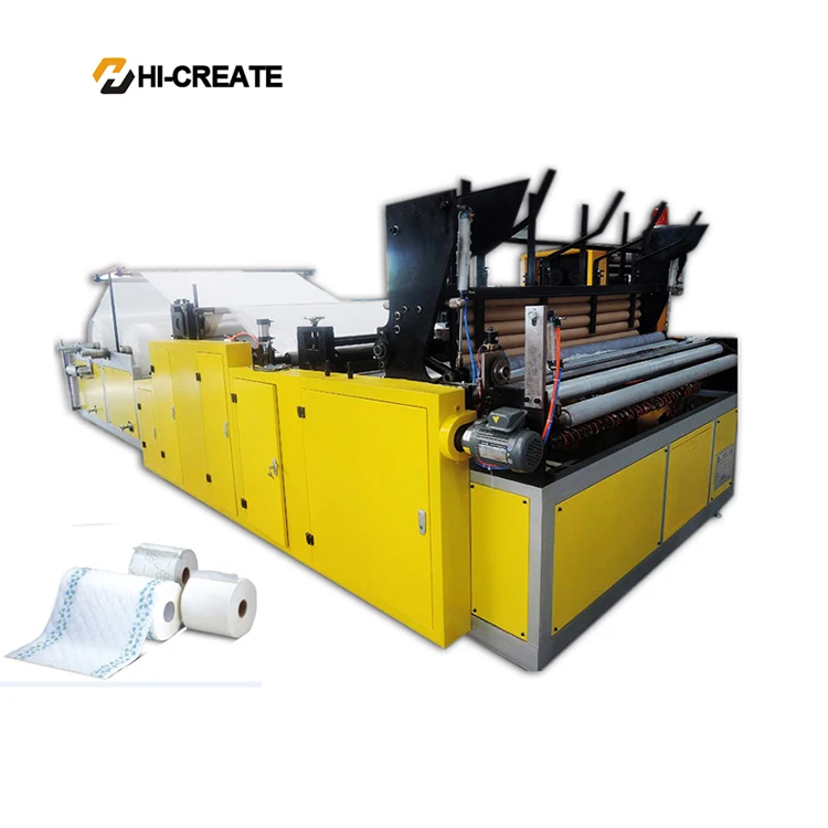 full automatic toilet paper production line straw paper making equipment