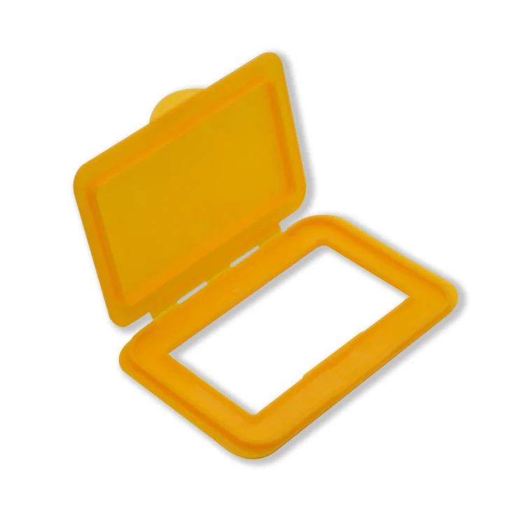 105*68mm Plastic Wipe Lid for Makeup Wipes and Baby Wet Wipes Pack