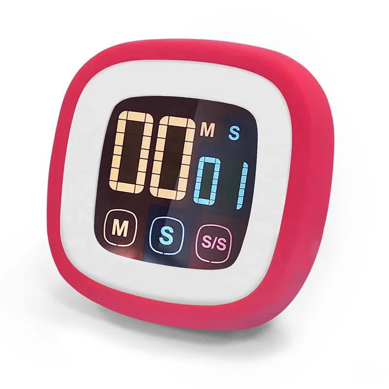 2021 New Design Digital Timer Factory Wholesale Touch Screen Kitchen Timer