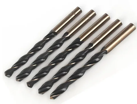 Boutique Straight Shank Twist Drill Open Stainless Steel Angle Iron Wood Hole Drill Bit