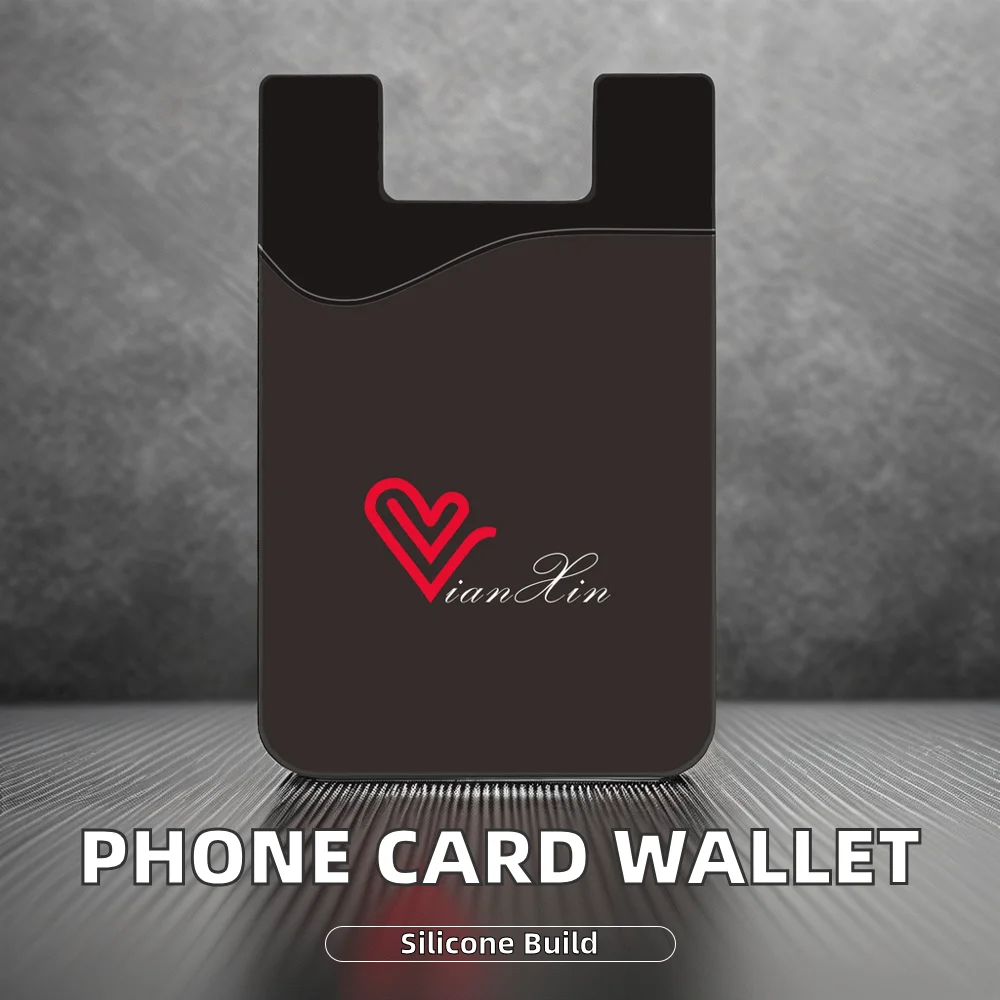 Hot Sales Custom Silicone Phone Wallet Single Pocket Mobile Phone & Credit Card Holder for Automotive & Insurance Welcome Gift